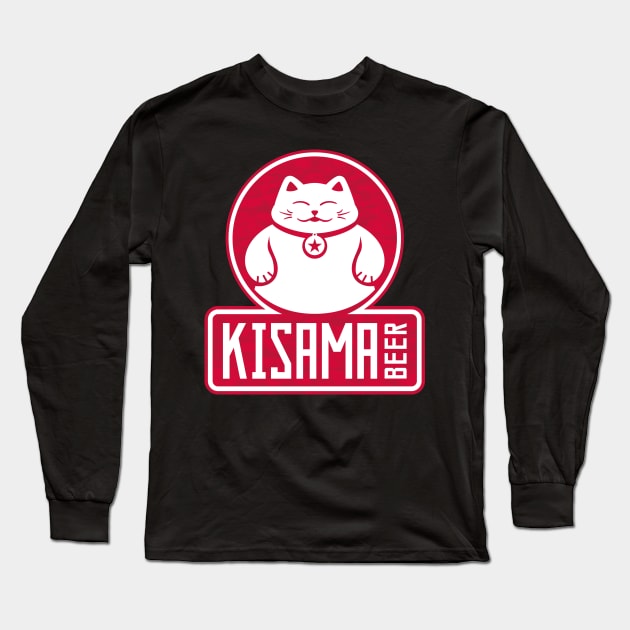 Kisama Beer Long Sleeve T-Shirt by MBK